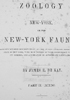 Zoology of New-York, or the New-York Fauna, title page