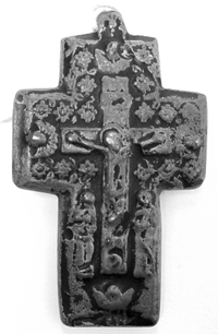 crucifix in the Byzantine style