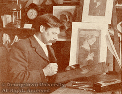 S. Arlent Edwards in his New York studio