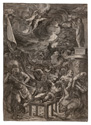 Martyrdom of Saint Lawrence, Cornelis Cort