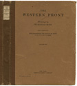 The Western Front, Drawings by Muirhead Bone, front cover