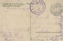Feldpostkarten, address side with writing in German and K.B. Erstaz 2 Division postmark