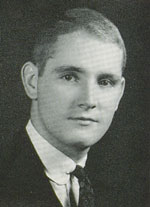 Yearbook photo of Philip C. Lauinger
