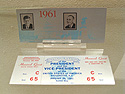 Tickets from the Inauguration of John F. Kennedy