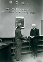 Dedication of the Rev. Joseph T. Durkin, S.J., Collection in American Studies in Lauinger Library