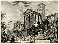 The So-Called Temple of Hercules, at Cori