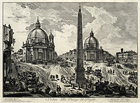 The Piazza del Popolo