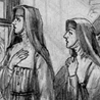 Sisters of the Visitation Watching the burning of Washington