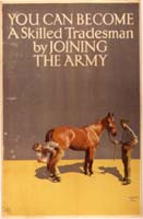 You Can Become a Skilled Tradesman by Joining the Army Poster