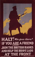 Halt! Who goes there? Poster
