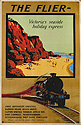 The Flier: Victoria’s Seaside Holiday Express Poster