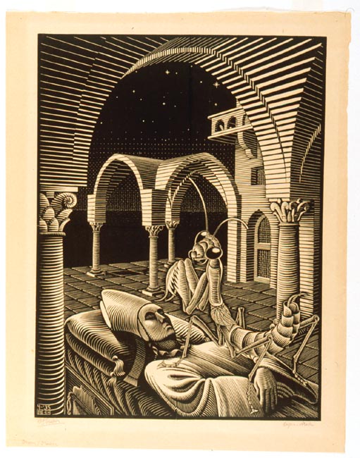 M. C. Escher, Mantis religiosa