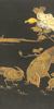 lacquerware album cover, showing pheasants and flowers