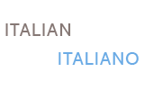 Italian, written in English and Italian