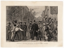 Print of President Lincoln’s Entrance into Richmond, Virginia