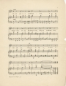 The second page of sheet music for the Georgetown University March.