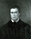 Photograph of a portrait of Giovanni or John Grassi, S.J., President of Georgetown from 1812 to 1817