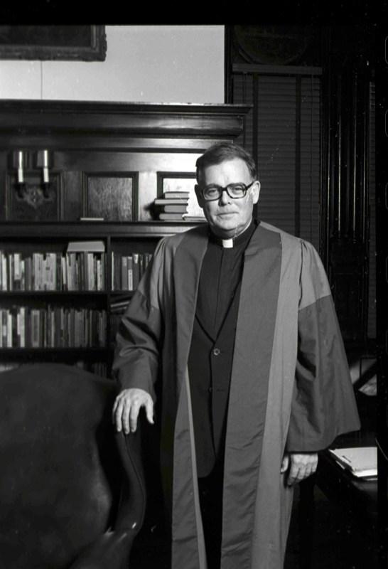 Rev. Timothy Healy, S.J. in 1978