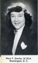 Mary Stanley, 1951