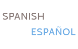Spanish, written in English and Spanish