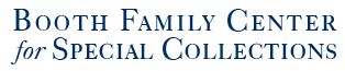 Booth Family Center for Special Collections logo
