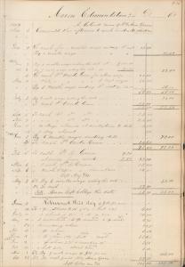 Account for Aaron Edmonson, an enslaved man hired by Georgetown College