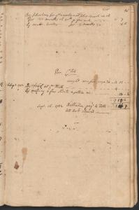 Account of Mr. Wayt, instructor at Bohemia, credits, 1745-1746