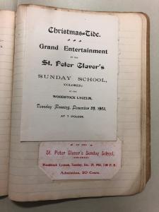 St. Peter Claver's Christmas Program, 1903