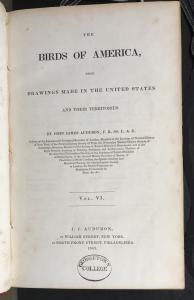 Audubon title page