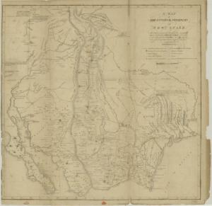 Map of the Arkansas River