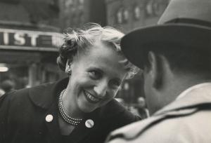 Maggie Truman Campaigning, New York City