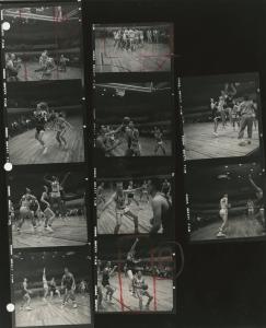 Basketball Game Between University of Miami and Georgetown