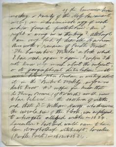 Letter from Vivian Hosking to Summers, page 2