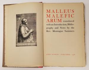 Malleus Maleficarum, translated by Montague Summers, 1928