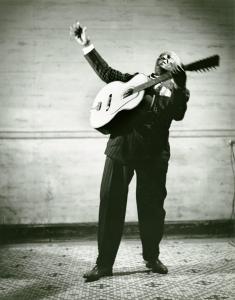 Leadbelly Playing Guitar [Huddie Ledbetter]