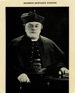 Author's portrait of Montague Summers