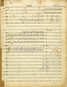 Symphony for Chamber Orchestra and Alto Voice, 2nd movement: “Marche”