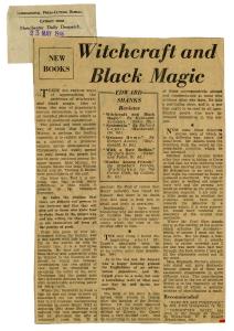 Review of Witchcraft and Black Magic, 1946