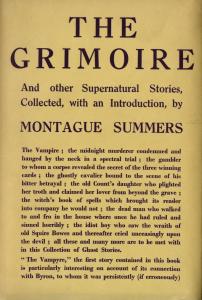 The Grimoire, 1936