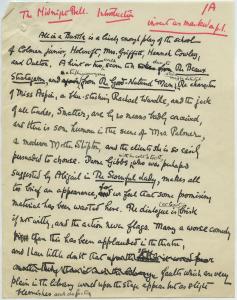 Draft introduction to Francis Lathom's The Midnight Bell, by Summers