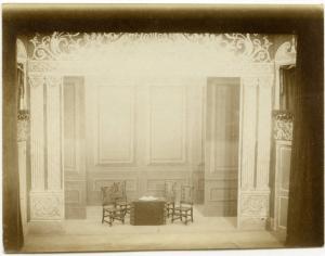 Staging for "The Confederacy", 1920