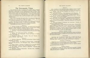 The Necromantic Tripos in Trinity Magazine, 1926