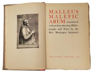 Malleus Maleficarum, translated by Montague Summers, 1928