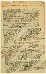 The Last London Salon, page two draft