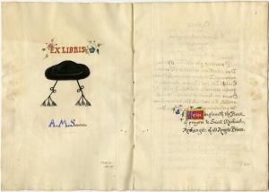 First pages of "The Book of Prayers to St. Michael", 1937