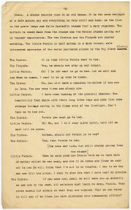In the Midst of Life, a drama for Marionettes, by Montague Summers, opening scene