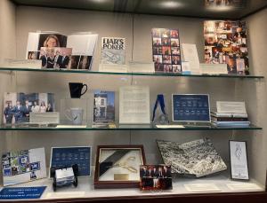 Photograph of Kerbs Gallery display case 