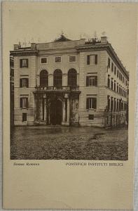 A three story european building