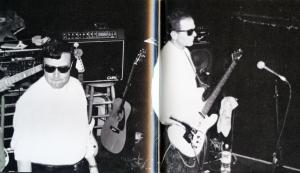 Photograph of performers on stage