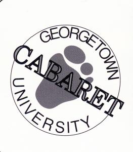Logo showing black footprint on a white background